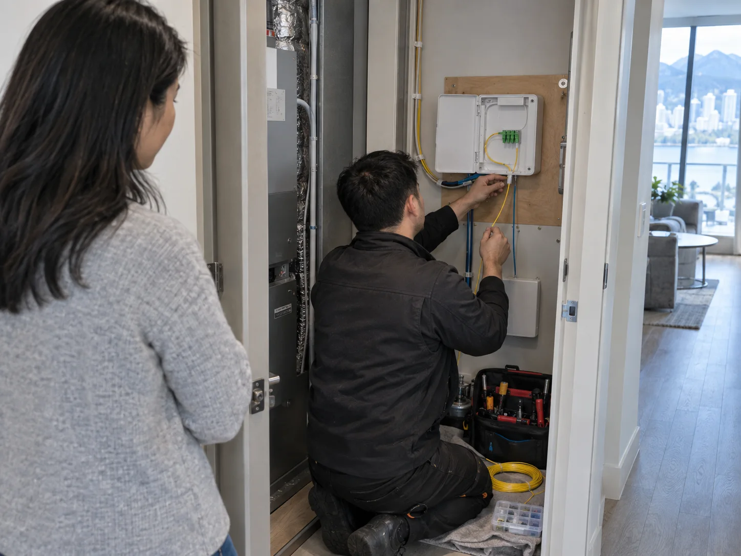 Condo or apartment internet planning in a Canadian home